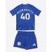 Maillot de foot Leicester City Facundo Buonanotte #40 Domicile vêtements enfant 2024-25 Manches Courtes (+ pantalon court)